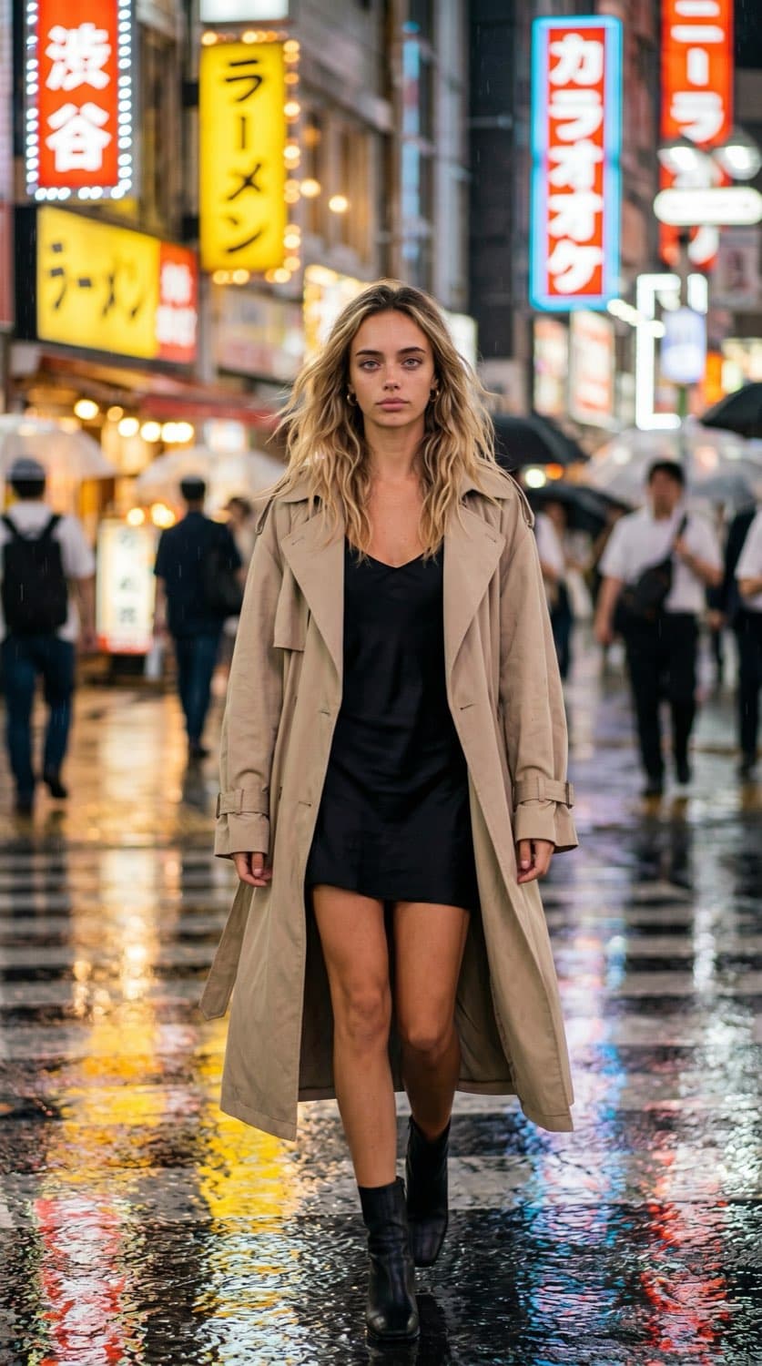 Anna — Tokyo, Neon street
